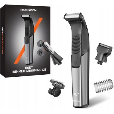 Hurtel TRYMER GOLARKA MAXGROOM WYMIENNE KOŃCÓWKI MASZYNKA DO GOLENIA WODOODPORNA Hurtel TRYMER GOLARKA MAXGROOM WYMIENNE KOŃCÓWKI MASZYNKA DO GOLENIA WODOODPORNA