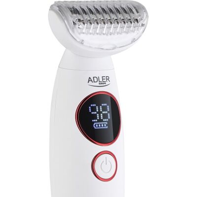 Adler Ad 2975 Zestaw Trymerów 6w1, Golarka Foliowa, Trymer Do Bikini, Brwi, Nosa I Uszu, Ipx7, 90 Min Pracy, Wyświetlacz Led, Stacja Ładująca, Usb-C Adler Ad 2975 Zestaw Trymerów 6w1, Golarka Foliowa, Trymer Do Bikini, Brwi, Nosa I Uszu, Ipx7, 90 Min Pracy, Wyświetlacz Led, Stacja Ładująca, Usb-C