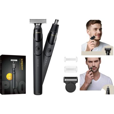 Inny producent Golarka Elektryczna Męska Trymer Do Brody Trymer Do Ciała Zestaw USB C Inny producent Golarka Elektryczna Męska Trymer Do Brody Trymer Do Ciała Zestaw USB C
