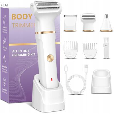Trymer Do Ciała Golarka Damska Trymer Do Bikini Wodoodporny Usb Trymer Do Ciała Golarka Damska Trymer Do Bikini Wodoodporny Usb