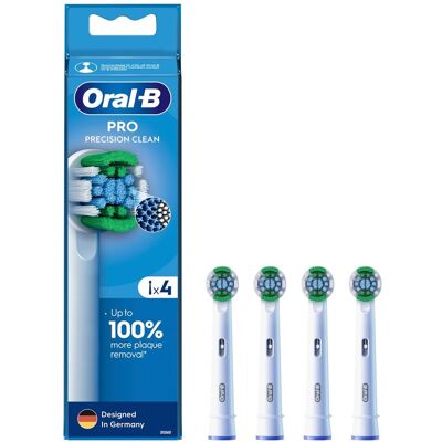 Końcówki do szczoteczek ORAL-B PRO Precision Clean EB20RX 4szt Końcówki do szczoteczek ORAL-B PRO Precision Clean EB20RX 4szt