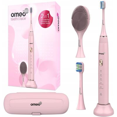 Omeo +365 Teeth&Face; Pink Szczoteczka Soniczna Omeo +365 Teeth&Face; Pink Szczoteczka Soniczna