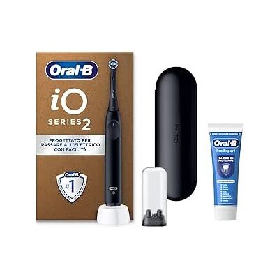 Oral-B iO 2 Szczoteczka Elektryczna do Zębów Czarna 3 Tryby Etui Podróżne Oral-B iO 2 Szczoteczka Elektryczna do Zębów Czarna 3 Tryby Etui Podróżne