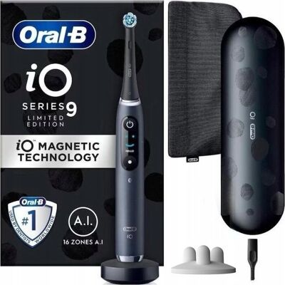 Oral-B Io 9 Black Szczoteczka Elektryczna, Specjalna Edycja Oral-B Io 9 Black Szczoteczka Elektryczna, Specjalna Edycja