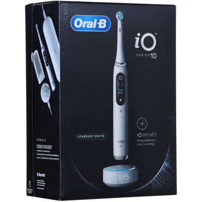 Braun Oral-B, Szczoteczka elektryczna iO Series 10 Stardust, biała Braun Oral-B, Szczoteczka elektryczna iO Series 10 Stardust, biała