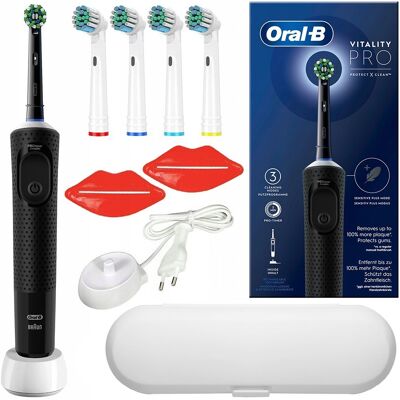 ORAL-B - Vitality Pro D103 - Czarny - Szczoteczka elektryczna do zębów ORAL-B - Vitality Pro D103 - Czarny - Szczoteczka elektryczna do zębów