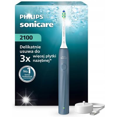 Philips Sonicare 2100 szczoteczka soniczna morska HX4021/04 Philips Sonicare 2100 szczoteczka soniczna morska HX4021/04