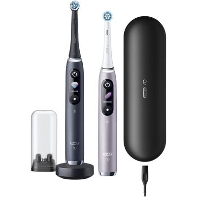 Braun Szcoteczka Oral-B iO Series 9 Duo Black Onyx/Rose Braun Szcoteczka Oral-B iO Series 9 Duo Black Onyx/Rose