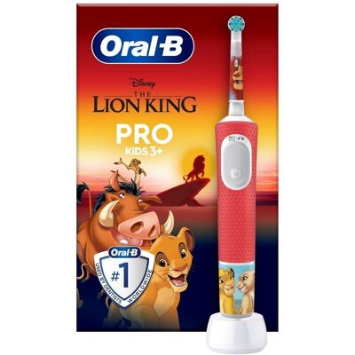 Szczoteczka akumulatorowa dla dzieci ORAL-B D103 Kids LION KING - Król Lew D103.413.2K Szczoteczka akumulatorowa dla dzieci ORAL-B D103 Kids LION KING - Król Lew D103.413.2K