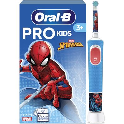 Szczoteczka elektryczna dla dzieci ORAL-B D103 Kids 3+ Vitality PRO Kids Spiderman Szczoteczka elektryczna dla dzieci ORAL-B D103 Kids 3+ Vitality PRO Kids Spiderman