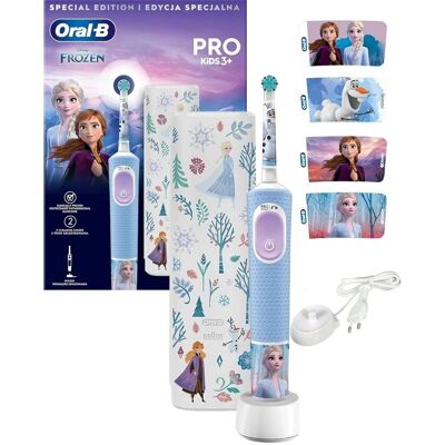 Szczoteczka elektryczna Oral-B Vitality Pro Kids Frozen - Dzieci 3+ Szczoteczka elektryczna Oral-B Vitality Pro Kids Frozen - Dzieci 3+