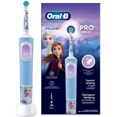 Szczoteczka elektryczna do zębów dla dzieci ORAL-B Pro Kids Frozen Szczoteczka elektryczna do zębów dla dzieci ORAL-B Pro Kids Frozen