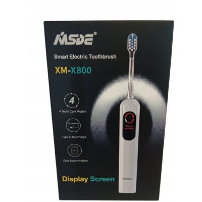 Szczoteczka elektryczna MSDE XM-X800 – Smart Electric Toothbrush Szczoteczka elektryczna MSDE XM-X800 – Smart Electric Toothbrush