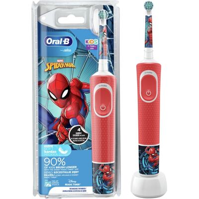 Szczoteczka elektryczna ORAL-B D100 Kids Spiderman Szczoteczka elektryczna ORAL-B D100 Kids Spiderman