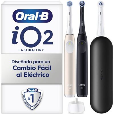 Braun SZCZOTECZKA ELEKTRYCZNA ORAL-B LABORATORY IO SERIES 2 DUO BLACK/ROSE Braun SZCZOTECZKA ELEKTRYCZNA ORAL-B LABORATORY IO SERIES 2 DUO BLACK/ROSE
