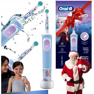 SZCZOTECZKA ELEKTRYCZNA ORAL-B PRO KIDS FROZEN DLA DZIECI KRAINA LODU TOP SZCZOTECZKA ELEKTRYCZNA ORAL-B PRO KIDS FROZEN DLA DZIECI KRAINA LODU TOP