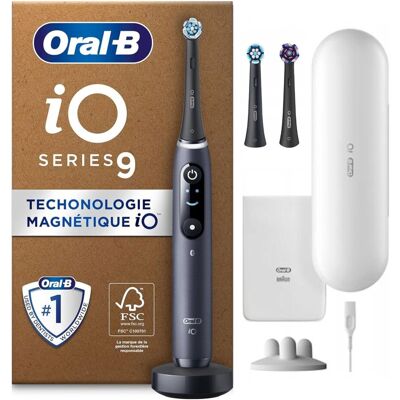 Szczoteczka elektryczna Oral-B Power Oral-B iO Series 9N Onyx Czarna - Szczoteczka elektryczna Szczoteczka elektryczna Oral-B Power Oral-B iO Series 9N Onyx Czarna - Szczoteczka elektryczna