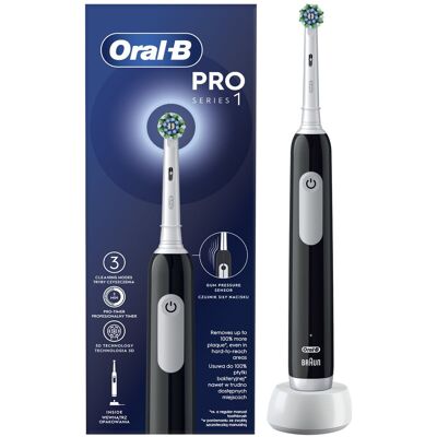 Braun Szczoteczka Oral-B Pro Series 1 Czarna Braun Szczoteczka Oral-B Pro Series 1 Czarna