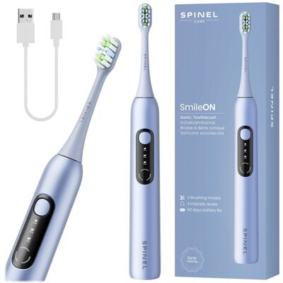 ESITEO SPINEL CARE SmileOn niebieski soniczny toothbrush - Szczoteczka elektryczna ESITEO SPINEL CARE SmileOn niebieski soniczny toothbrush - Szczoteczka elektryczna