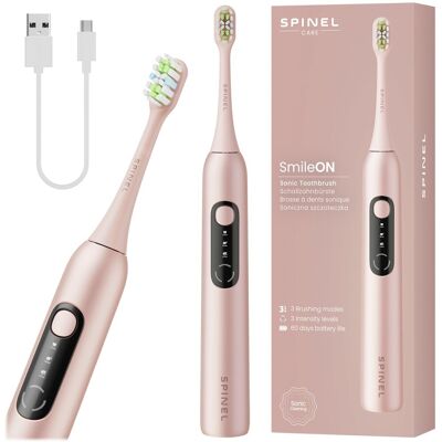 ESITEO Różowa Spinel Care Szczoteczka soniczna - Elektryczna ESITEO Różowa Spinel Care Szczoteczka soniczna - Elektryczna