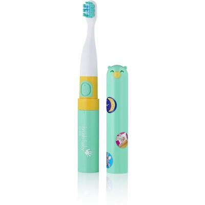 BRUSH-BABY - Go-Kidz Electric Travel Toothbrush - Jasnozielony - Toothbrush BRUSH-BABY - Go-Kidz Electric Travel Toothbrush - Jasnozielony - Toothbrush