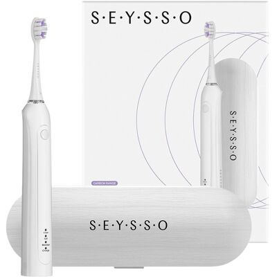 Szczoteczka soniczna SEYSSO Carbon Basic White z etui Szczoteczka soniczna SEYSSO Carbon Basic White z etui