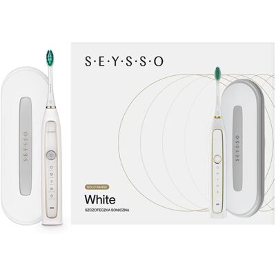 Szczoteczka soniczna SEYSSO Gold White Szczoteczka soniczna SEYSSO Gold White