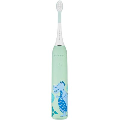 Szczoteczka soniczna SEYSSO Kids Dinosaur Blue dla dzieci 3+ Szczoteczka soniczna SEYSSO Kids Dinosaur Blue dla dzieci 3+