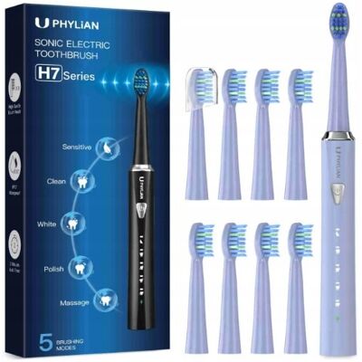Inny producent UPHYLIAN H7 SZCZOTECZKA SONICZNA 8 KOŃCÓWEK FIOLETOWA HIT SPRZEDAŻY Inny producent UPHYLIAN H7 SZCZOTECZKA SONICZNA 8 KOŃCÓWEK FIOLETOWA HIT SPRZEDAŻY