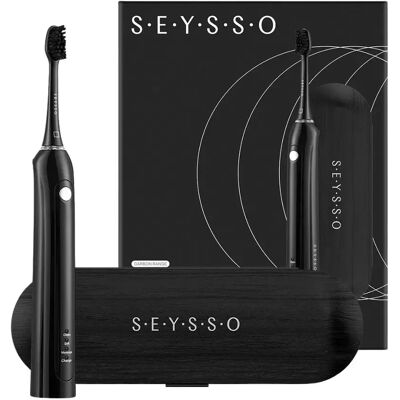 Szczoteczka Soniczna Seysso Carbon Basic Black Z Etui Szczoteczka Soniczna Seysso Carbon Basic Black Z Etui