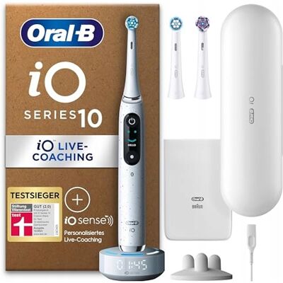 Inny producent Oral-B iO Series 10 Plus Edition elektryczna szczoteczka z 3 Końcówkami ETU Inny producent Oral-B iO Series 10 Plus Edition elektryczna szczoteczka z 3 Końcówkami ETU