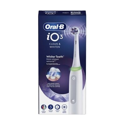 Inny producent Szczoteczka elektryczna iO 3 biała Oral-B z technologią Gum Guard Inny producent Szczoteczka elektryczna iO 3 biała Oral-B z technologią Gum Guard