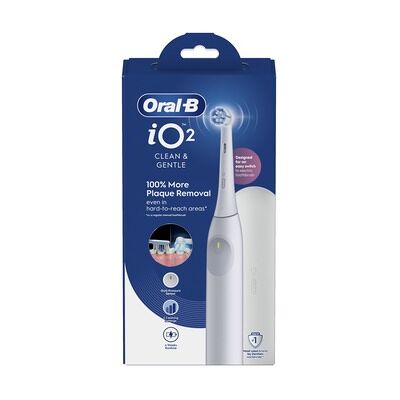Inny producent Szczoteczka elektryczna Oral-B iO 2 biała z końcówką i ładowarką Inny producent Szczoteczka elektryczna Oral-B iO 2 biała z końcówką i ładowarką