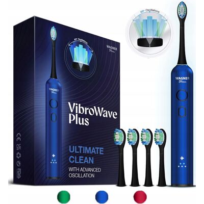 Inny producent Szczoteczka Soniczna 4 Główki Ipx7 Wodoodporna Wagner Stern Vibrowave Plus Inny producent Szczoteczka Soniczna 4 Główki Ipx7 Wodoodporna Wagner Stern Vibrowave Plus