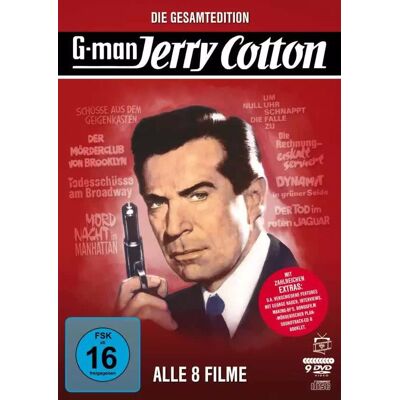 Warner Music 8DVD Various: Jerry Cotton - Die Gesamtedition Warner Music 8DVD Various: Jerry Cotton - Die Gesamtedition