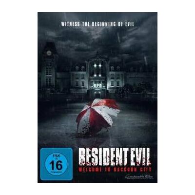 Warner Music DVD Resident Evil: Welcome To Raccoon City DVD DVD FILM Warner Music DVD Resident Evil: Welcome To Raccoon City DVD DVD FILM