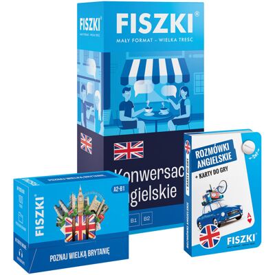 Zestaw Fiszek – Angielski dla podróżników (poziom A1-B2) Zestaw Fiszek – Angielski dla podróżników (poziom A1-B2)
