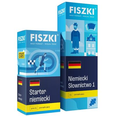 Zestaw Fiszek – Niemiecki Starter Pack (Poziom A1) Zestaw Fiszek – Niemiecki Starter Pack (Poziom A1)