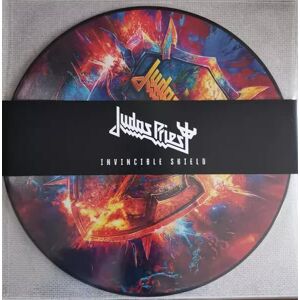 Columbia 2LP Judas Priest: Invincible Shield Picture Disc Limited Edition Vinyl LTD, PIC Columbia 2LP Judas Priest: Invincible Shield Picture Disc Limited Edition Vinyl LTD, PIC