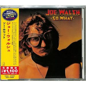 Geffen Records CD Joe Walsh: So What Limited Edition LTD Geffen Records CD Joe Walsh: So What Limited Edition LTD