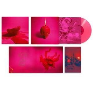 Columbia LP Arcade Fire: Pink Elephant Limited Edition Red Translucent with Pink Marble Total Melimited Vinyl Columbia LP Arcade Fire: Pink Elephant Limited Edition Red Translucent with Pink Marble Total Melimited Vinyl