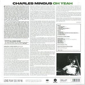 Waxtime Mingus, Charles - Oh Yeah, płyta winylowa Waxtime Mingus, Charles - Oh Yeah, płyta winylowa