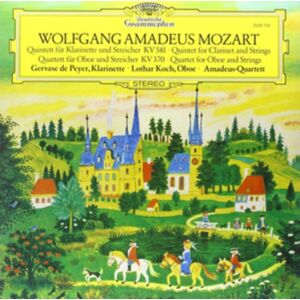 Deutsche Grammophon Mozart: Clarinet Quintet / Oboe Quartet, płyta winylowa Deutsche Grammophon Mozart: Clarinet Quintet / Oboe Quartet, płyta winylowa