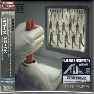 Warner Music Group MUSE Drones JAPAN DELUXE CD+DVD WPZR-30647 first press including sticker Warner Music Group MUSE Drones JAPAN DELUXE CD+DVD WPZR-30647 first press including sticker