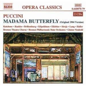 Naxos PUCCINI MADAMA BUTTERFLY 2CD Naxos PUCCINI MADAMA BUTTERFLY 2CD