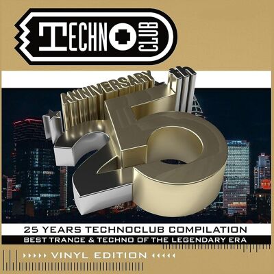 ZYX Music 25 Years Technoclub Compilation. Vinyl Edition (limitowany kolorowy winyl), płyta winylowa ZYX Music 25 Years Technoclub Compilation. Vinyl Edition (limitowany kolorowy winyl), płyta winylowa