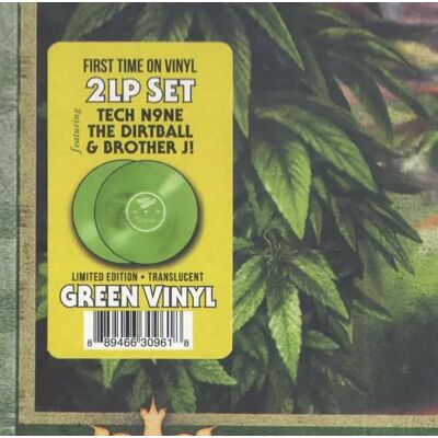 Cleopatra Kottonmouth Kings: The Green Album Coloured Green Transparent Vinyl Limited Edition CLR, LTD, płyta winylowa Cleopatra Kottonmouth Kings: The Green Album Coloured Green Transparent Vinyl Limited Edition CLR, LTD, płyta winylowa