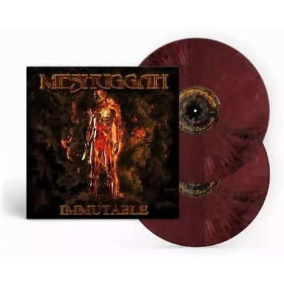 Atomic Meshuggah: Immutable Black Swirl Red Transparent & White Marbled Vinyl Limited Edition, CLR, płyta winylowa Atomic Meshuggah: Immutable Black Swirl Red Transparent & White Marbled Vinyl Limited Edition, CLR, płyta winylowa