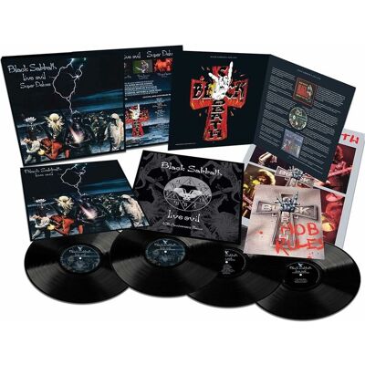 Rhino BLACK SABBATH - LIVE EVIL (40th ANNIV. SUPER DELUXE 4xLP) Rhino BLACK SABBATH - LIVE EVIL (40th ANNIV. SUPER DELUXE 4xLP)