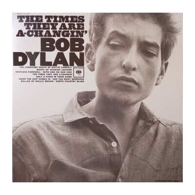 Columbia Bob Dylan: The Times They Are A-Changin' Coloured Clear Vinyl Limited Edition y CLR, LTD, płyta winylowa Columbia Bob Dylan: The Times They Are A-Changin' Coloured Clear Vinyl Limited Edition y CLR, LTD, płyta winylowa